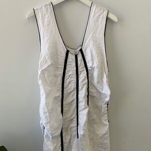 Cynthia Ashby Summer Linen Sleeveless  Dress